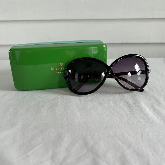 Kate Spade Darcee/S Oversized Tortoise Shell Sunglasses with Case 62mm - Picture 1 of 16
